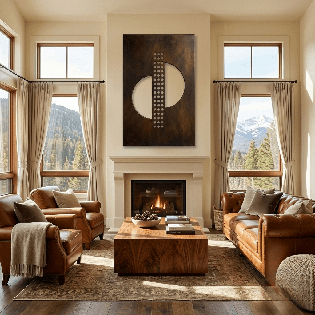 The Sequence - Metal Wall Art - Umber - Anthem Classic