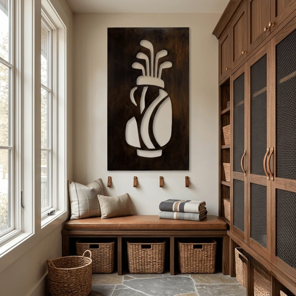 The Set - Metal Wall Art - Umber - Anthem Classic