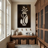 The Set - Metal Wall Art - Umber
