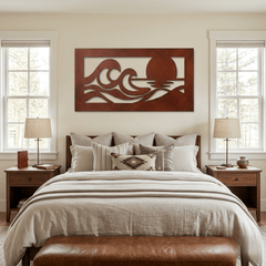 The Setting Sun - Metal Wall Art - Oxide - Anthem Classic