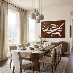 The Shape of Liberty - Metal Wall Art - Oxide - Anthem Classic