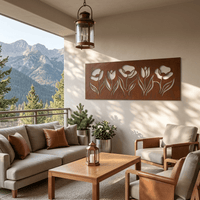 The Silhouette Symphony - Metal Wall Art - Oxide