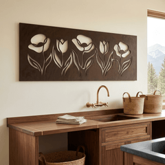 The Silhouette Symphony - Metal Wall Art - Umber - Anthem Classic