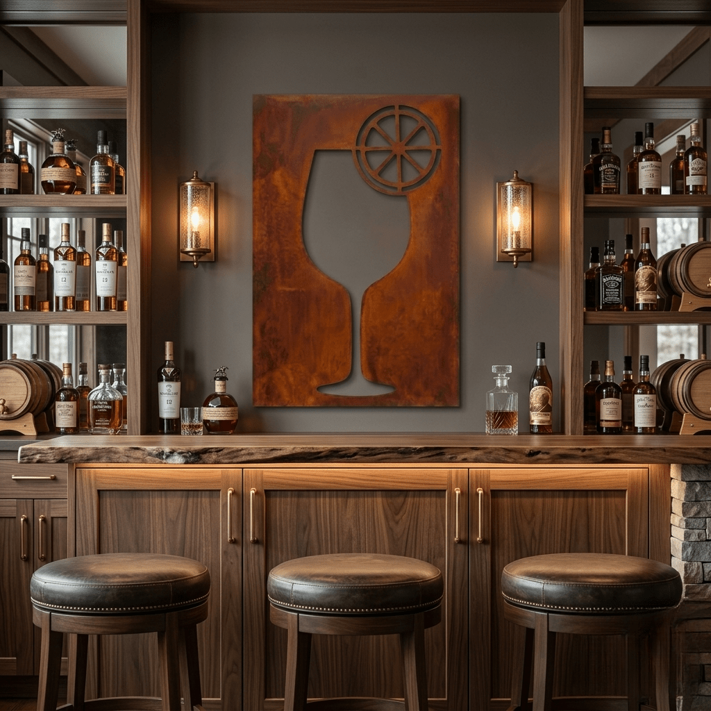 The Simple Spritz - Metal Wall Art - Oxide - Anthem Classic