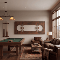 The Skateboard - Metal Wall Art - Umber