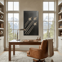The Sky Command - Metal Wall Art - Forge