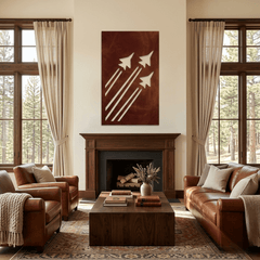 The Sky Command - Metal Wall Art - Oxide - Anthem Classic
