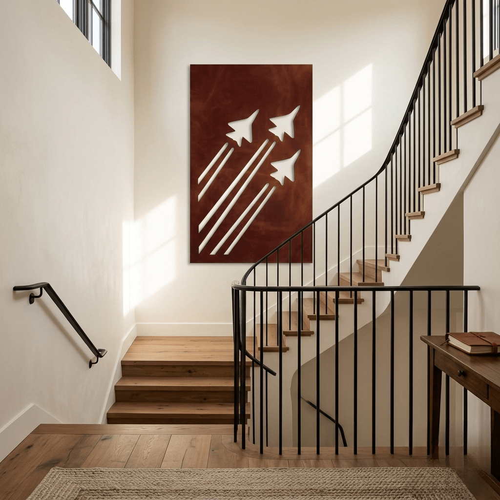 The Sky Command - Metal Wall Art - Oxide - Anthem Classic