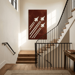 The Sky Command - Metal Wall Art - Oxide - Anthem Classic