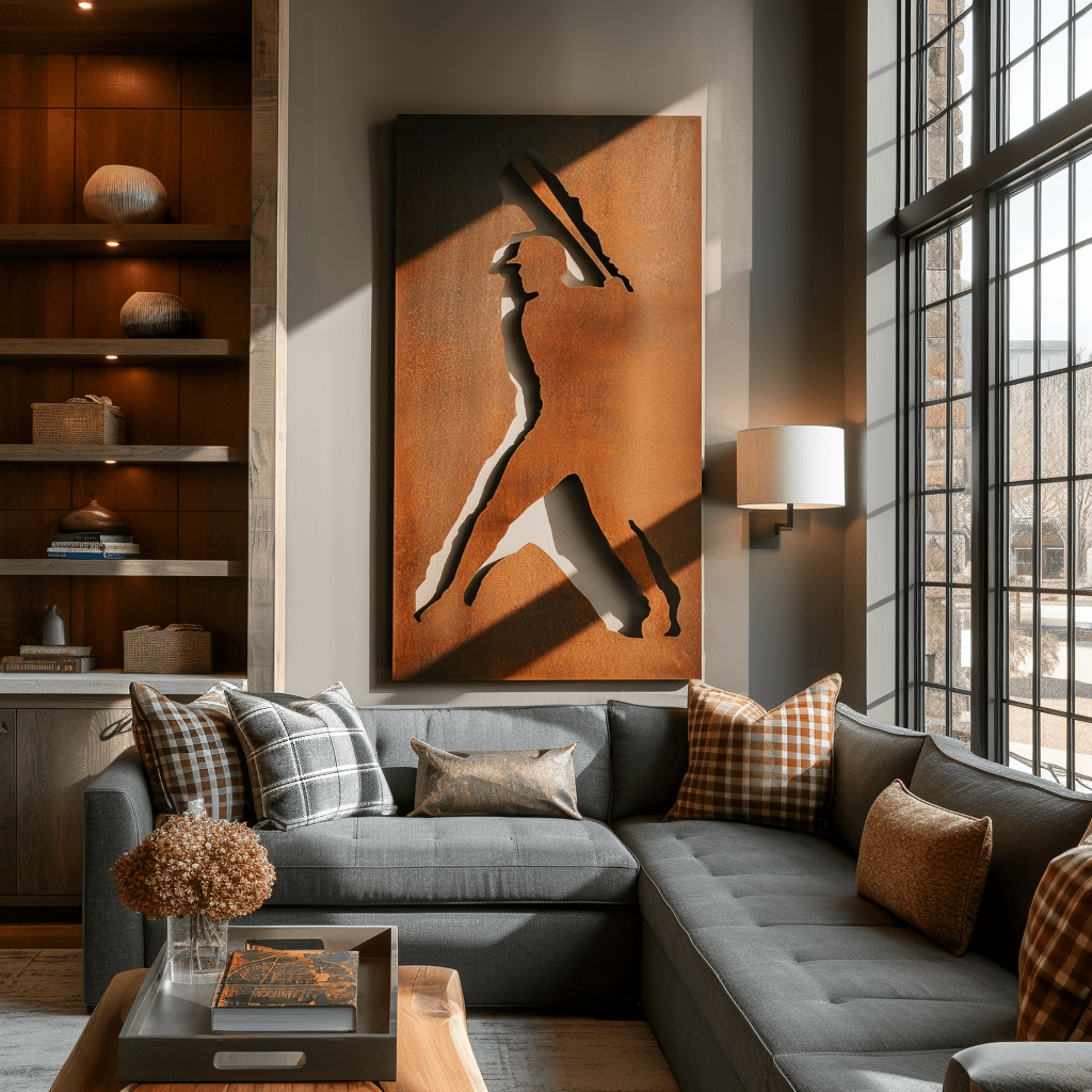 The Slugger - Metal Wall Art - Anthem Classic