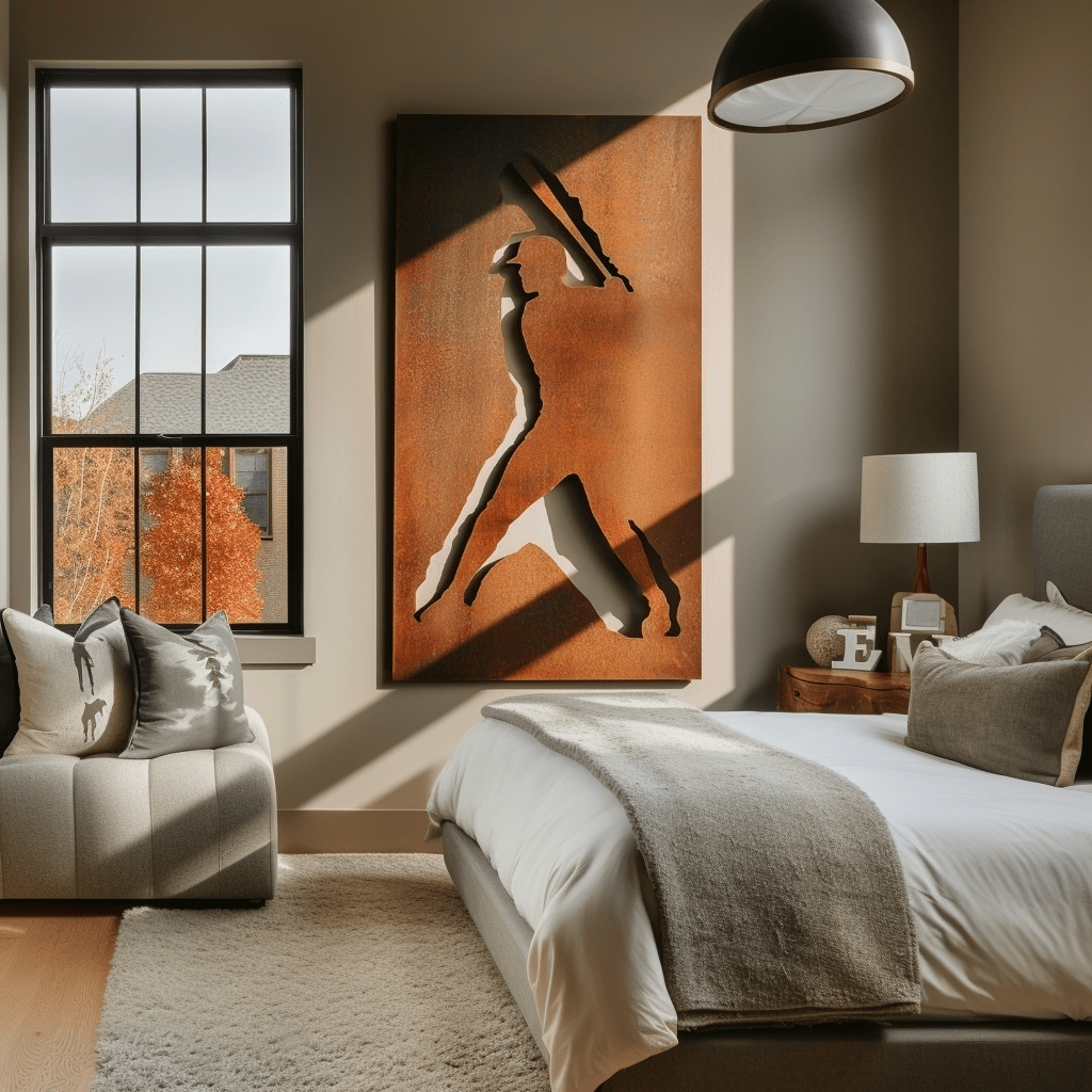 The Slugger - Metal Wall Art - Anthem Classic