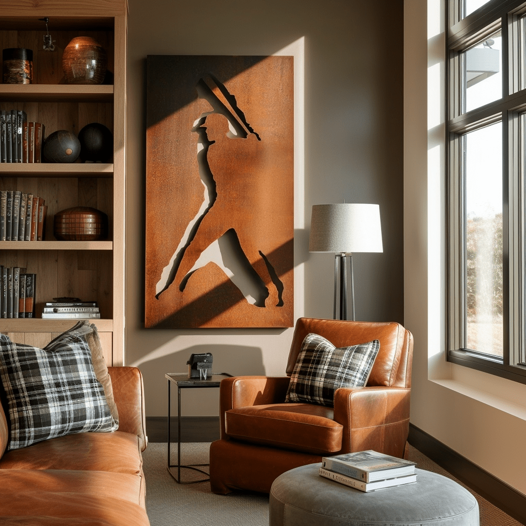 The Slugger - Metal Wall Art - Anthem Classic