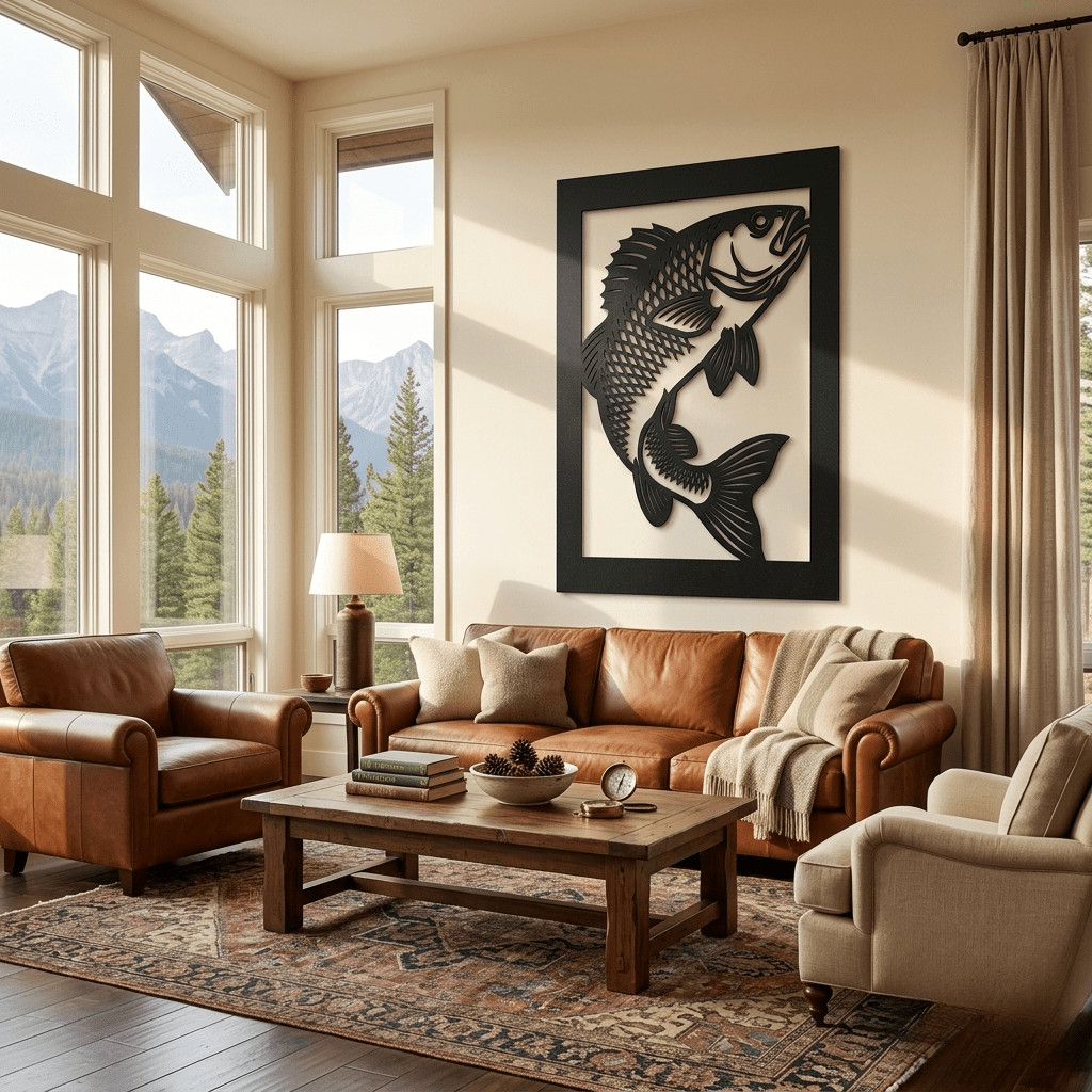 The Smallmouth Bass - Metal Wall Art - Forge - Anthem Classic