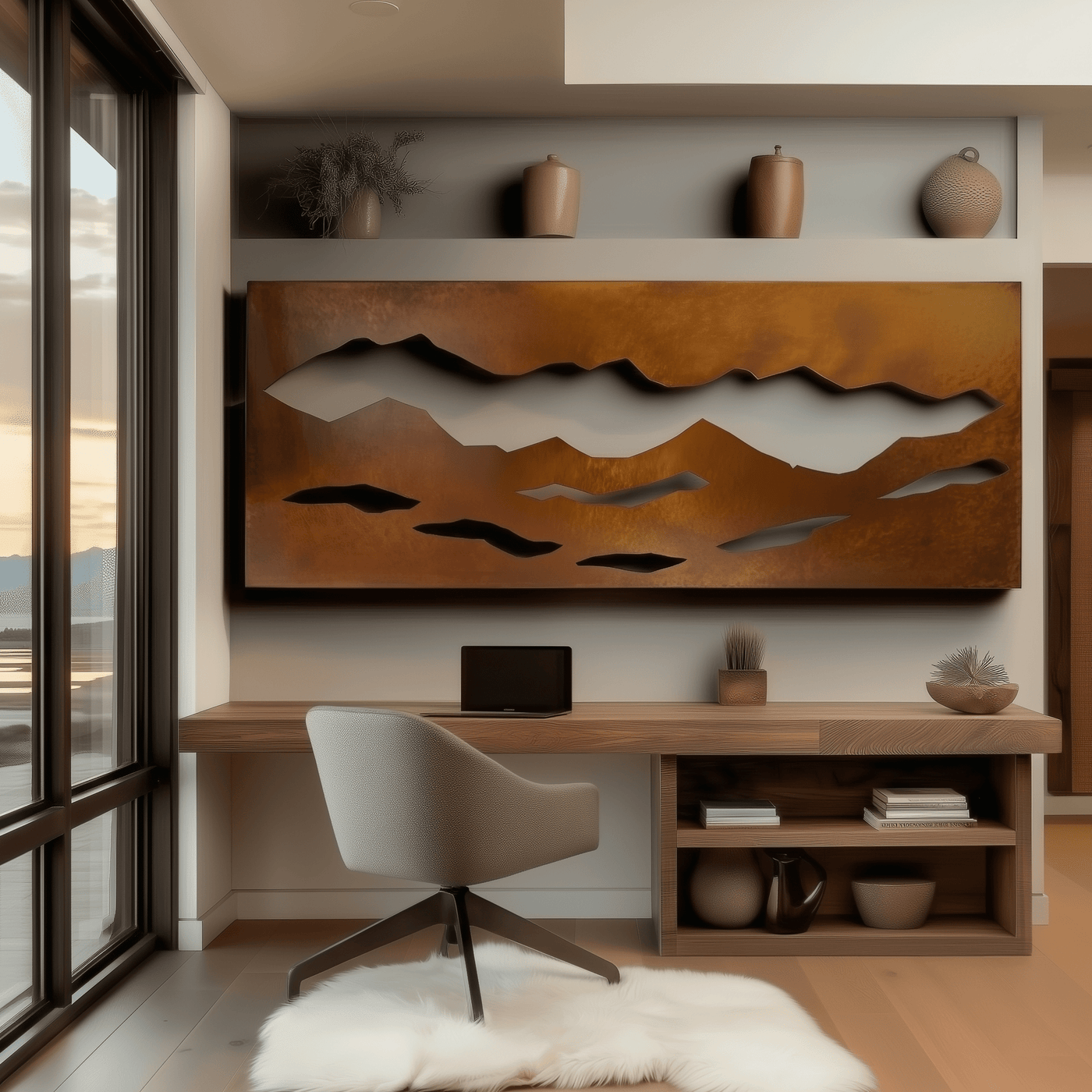The Smokey Mountains - Metal Wall Art - Anthem Classic
