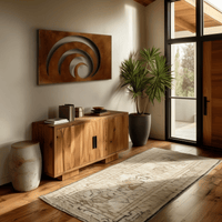 The Smooth Swell - Metal Wall Art - Oxide