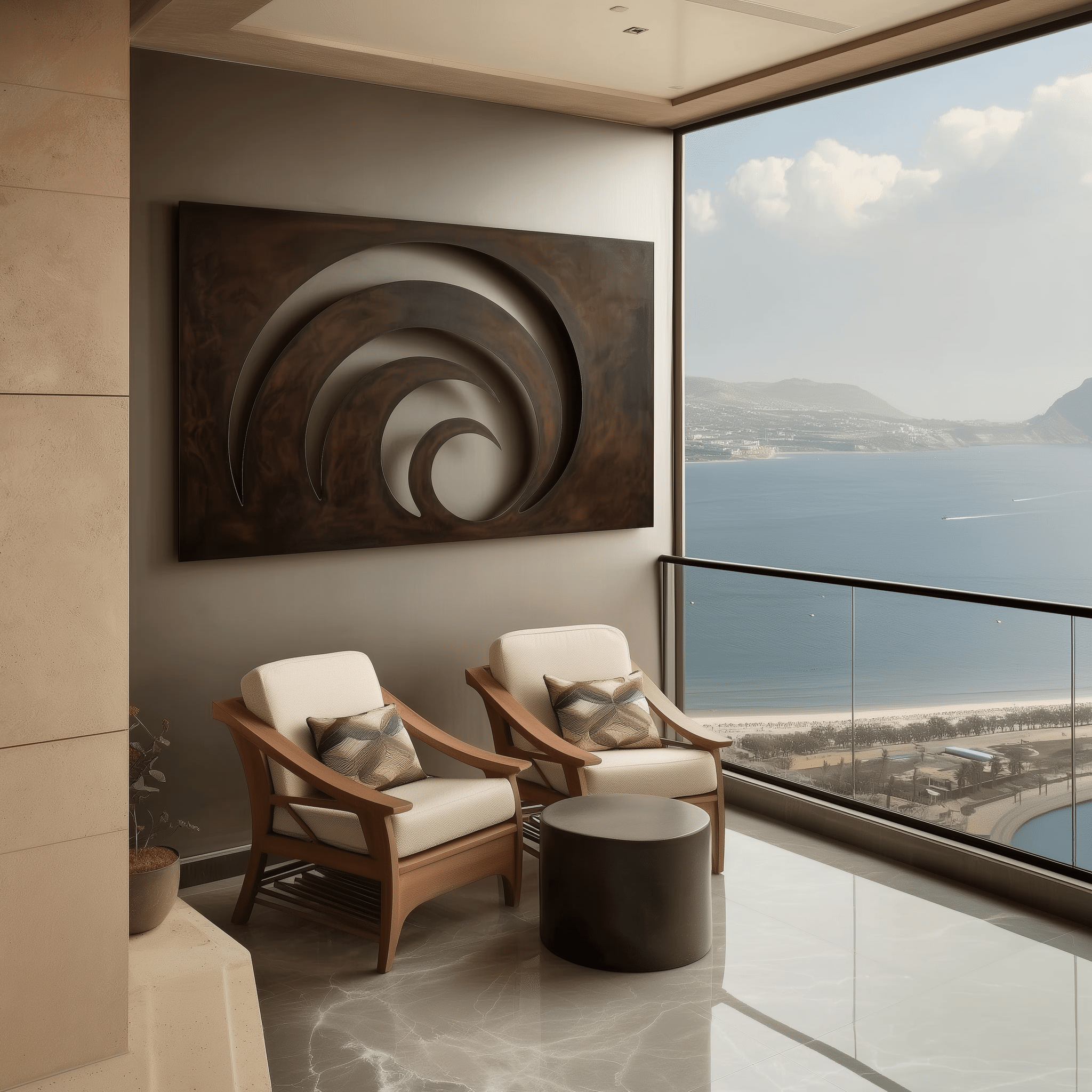 The Smooth Swell - Metal Wall Art - Anthem Classic