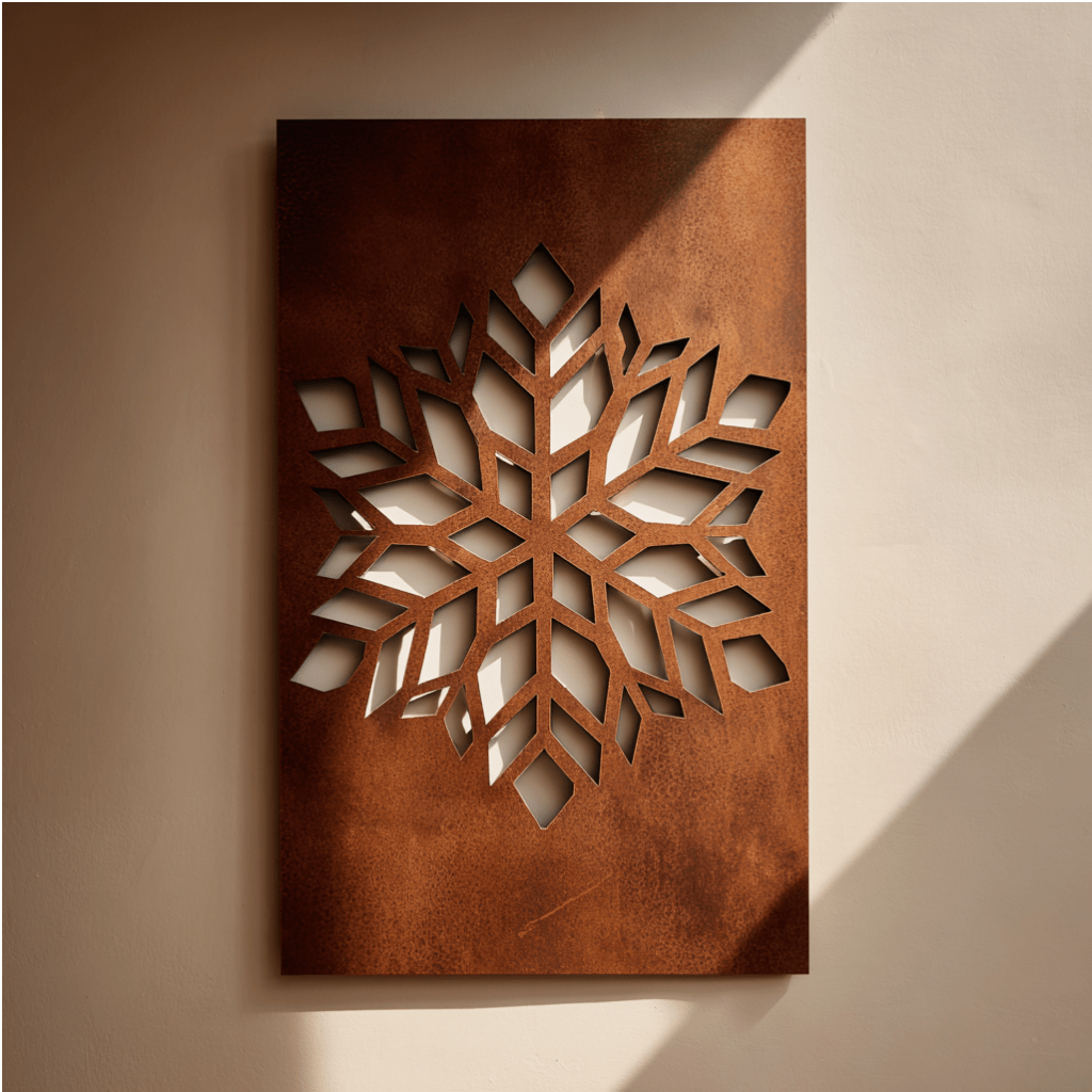 The Snowflake - Metal Wall Art - Anthem Classic