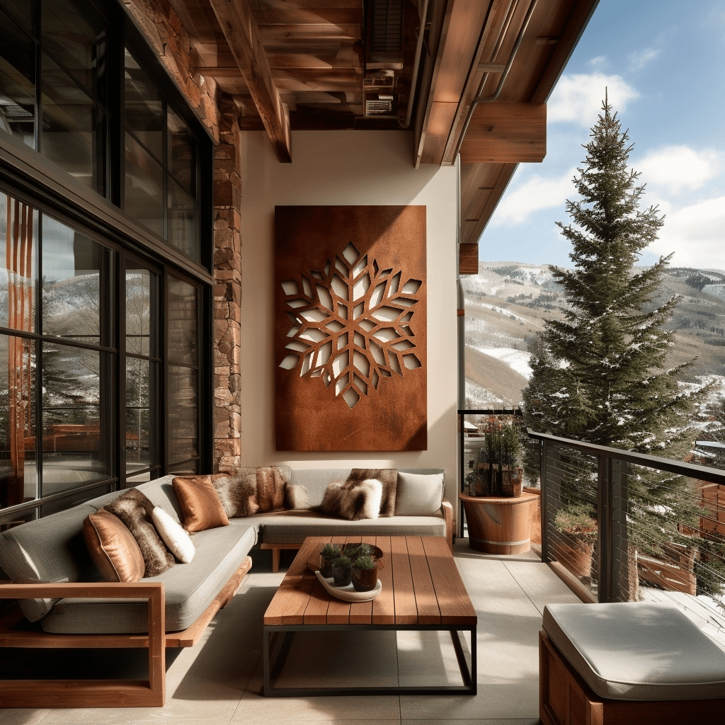 The Snowflake - Metal Wall Art - Anthem Classic