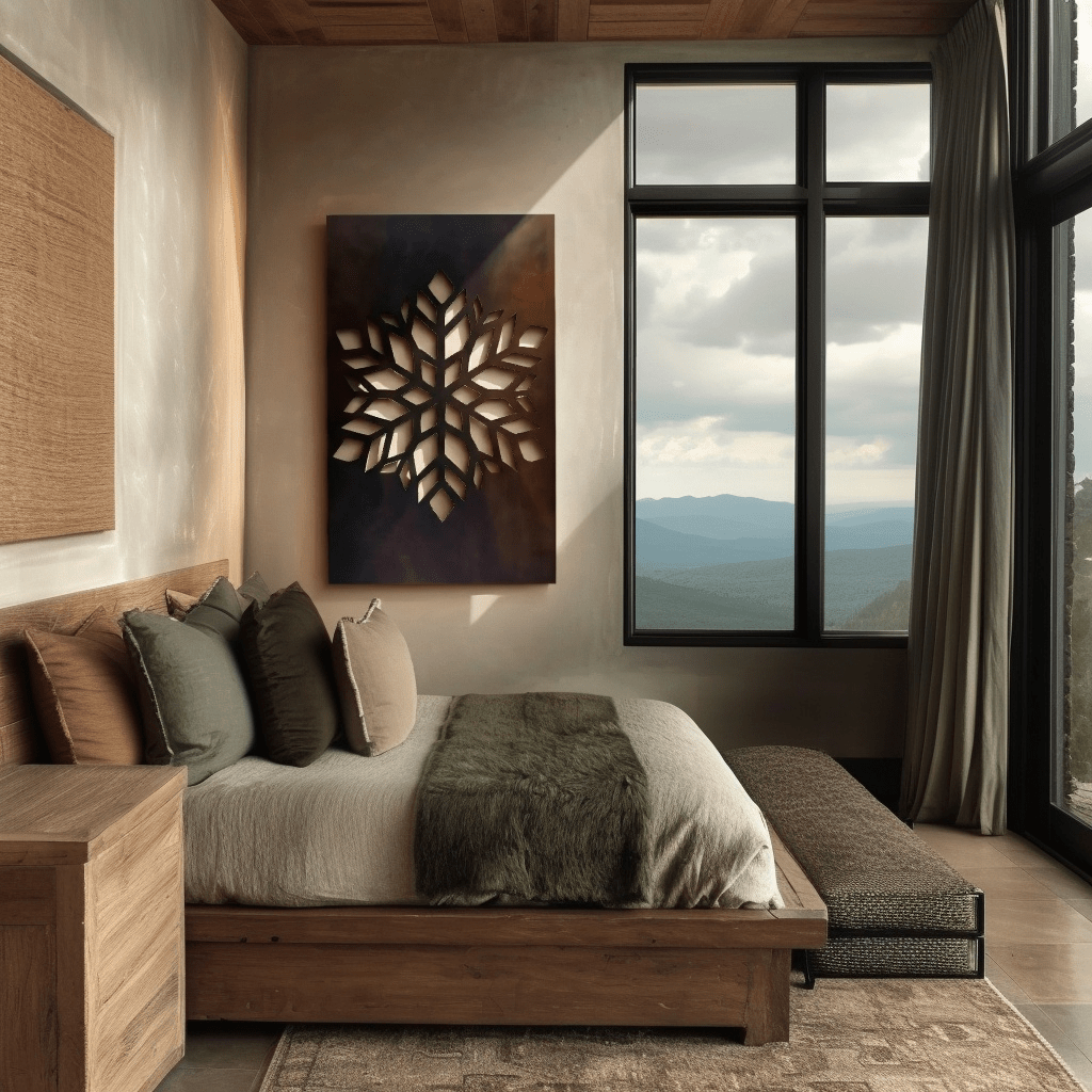 The Snowflake - Metal Wall Art - Anthem Classic