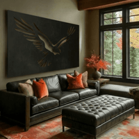 The Soar - Metal Wall Art - Forge
