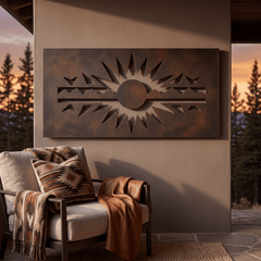 The Solana - Metal Wall Art - Umber - Anthem Classic