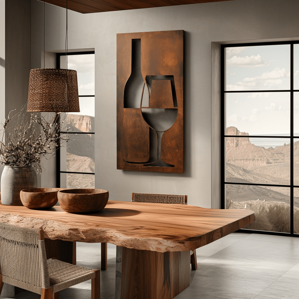 The Sommelier - Metal Wall Art - Anthem Classic