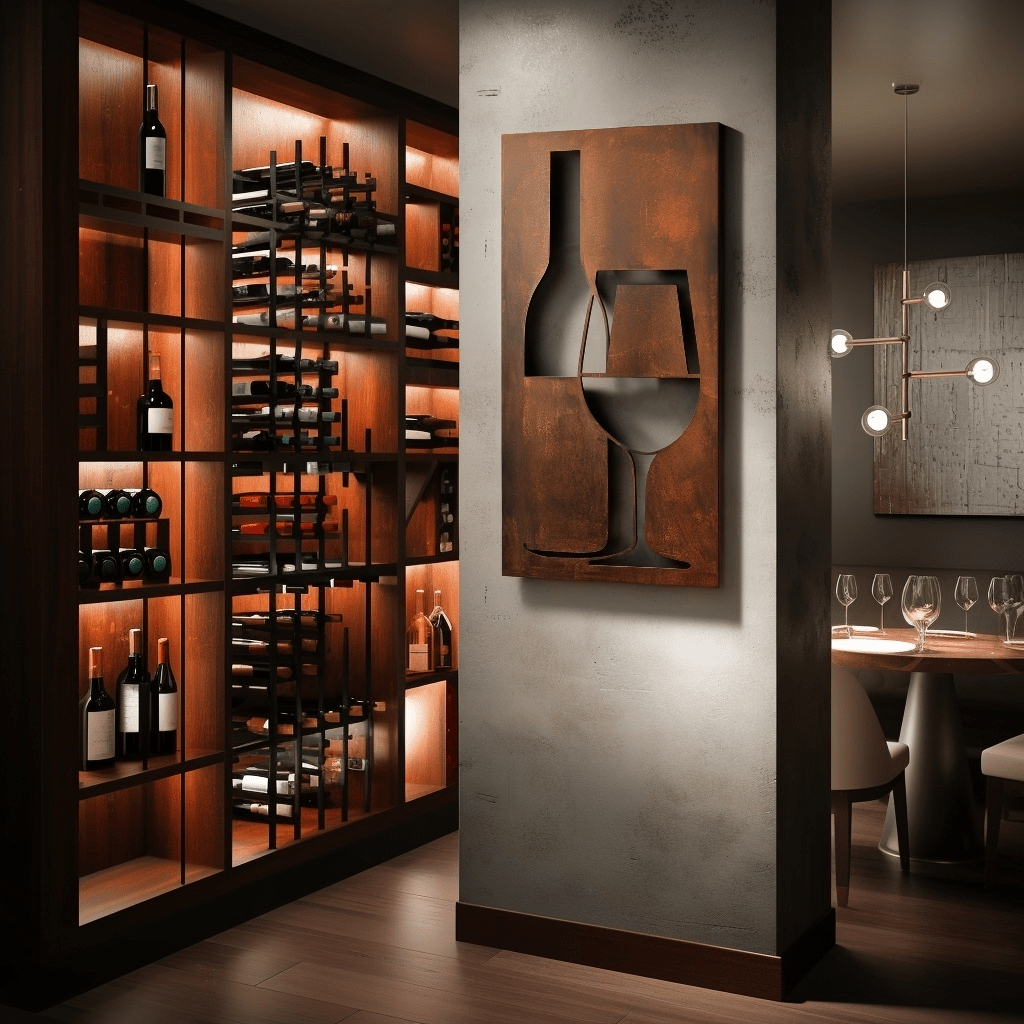 The Sommelier - Metal Wall Art - Anthem Classic
