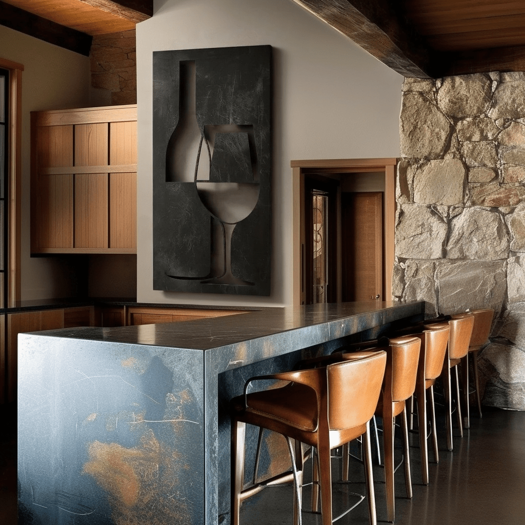 The Sommelier - Metal Wall Art - Anthem Classic