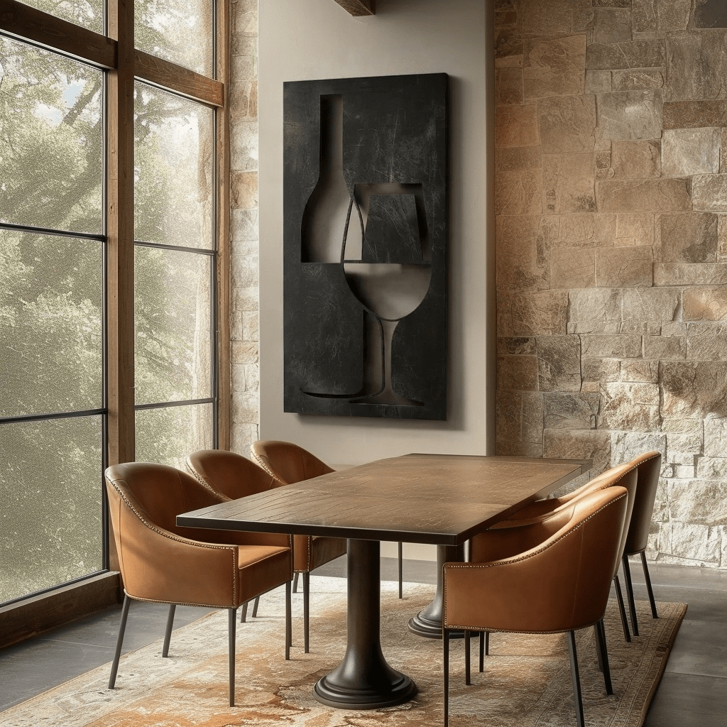 The Sommelier - Metal Wall Art - Anthem Classic