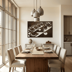 The Sonata - Metal Wall Art - Umber - Anthem Classic