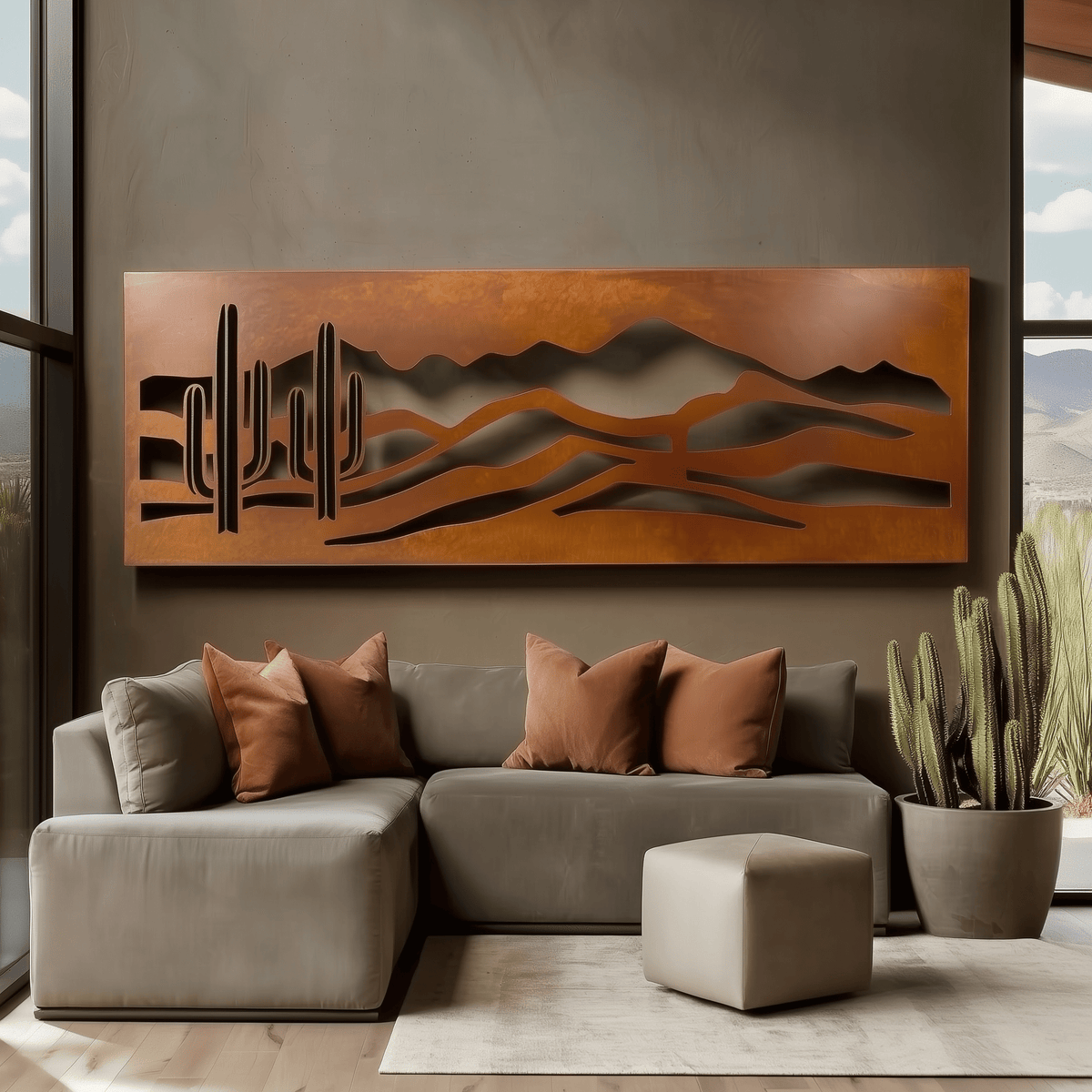 The Sonora Pass - Metal Wall Art - Oxide – Anthem Classic
