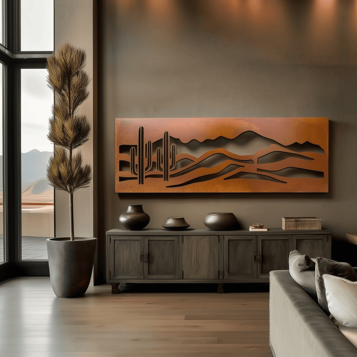 The Sonora Pass - Metal Wall Art - Oxide – Anthem Classic