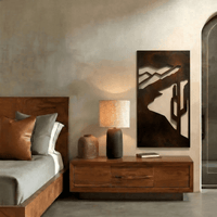 The Sonoras - Metal Wall Art - Umber