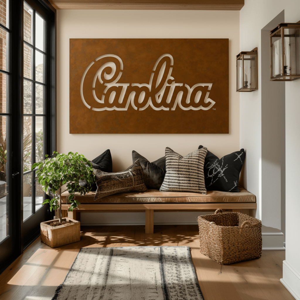 The South Carolina - Metal Wall Art - Landscape Umber - Anthem Classic