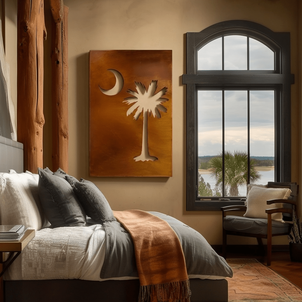 The South Carolina Palmetto - Metal Wall Art - Anthem Classic