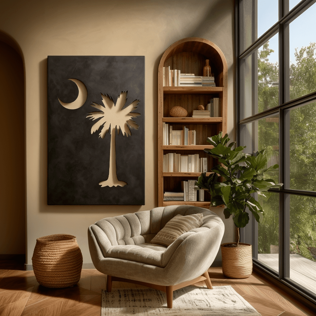 The South Carolina Palmetto - Metal Wall Art - Anthem Classic