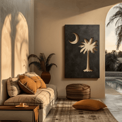 The South Carolina Palmetto - Metal Wall Art - Anthem Classic