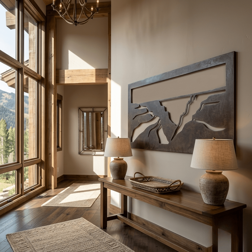 The South Rim - Metal Wall Art - Umber - Anthem Classic