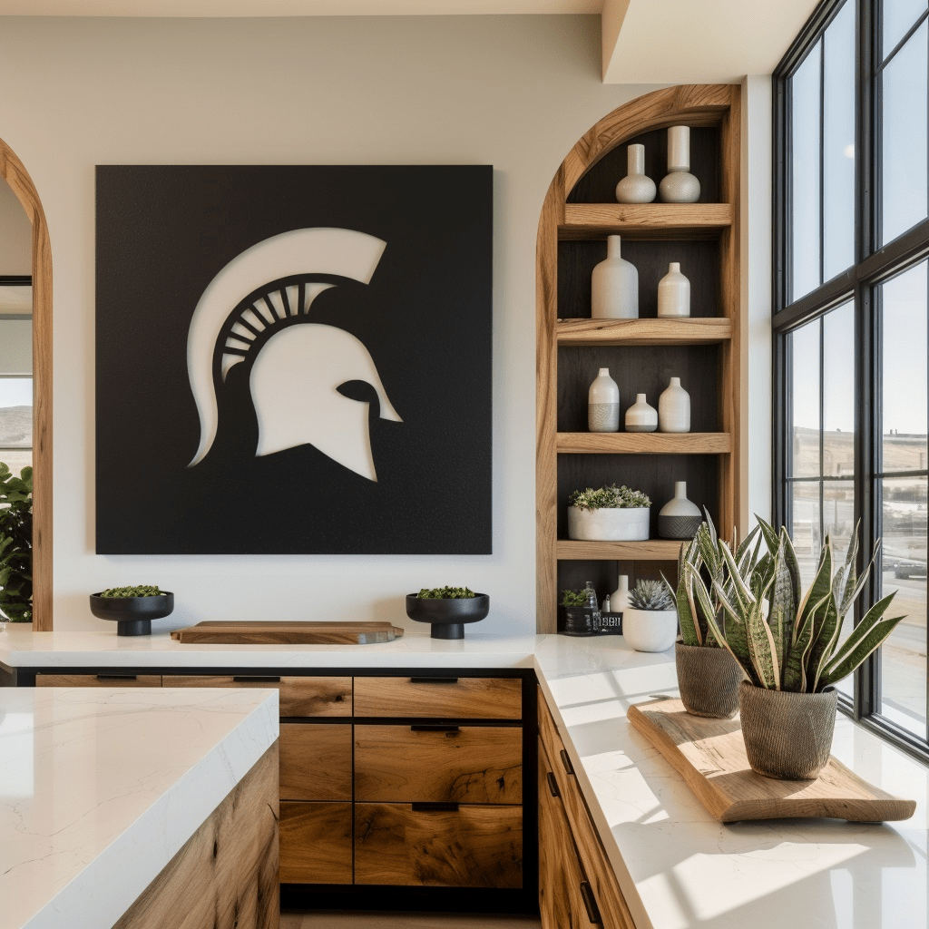 The Spartan - Metal Wall Art - Square Forge - Anthem Classic