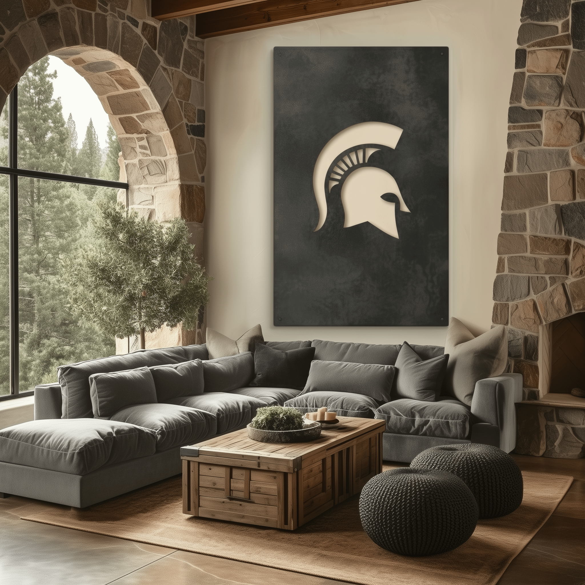 The Spartan - Wall Art - Portrait Umber - Anthem Classic