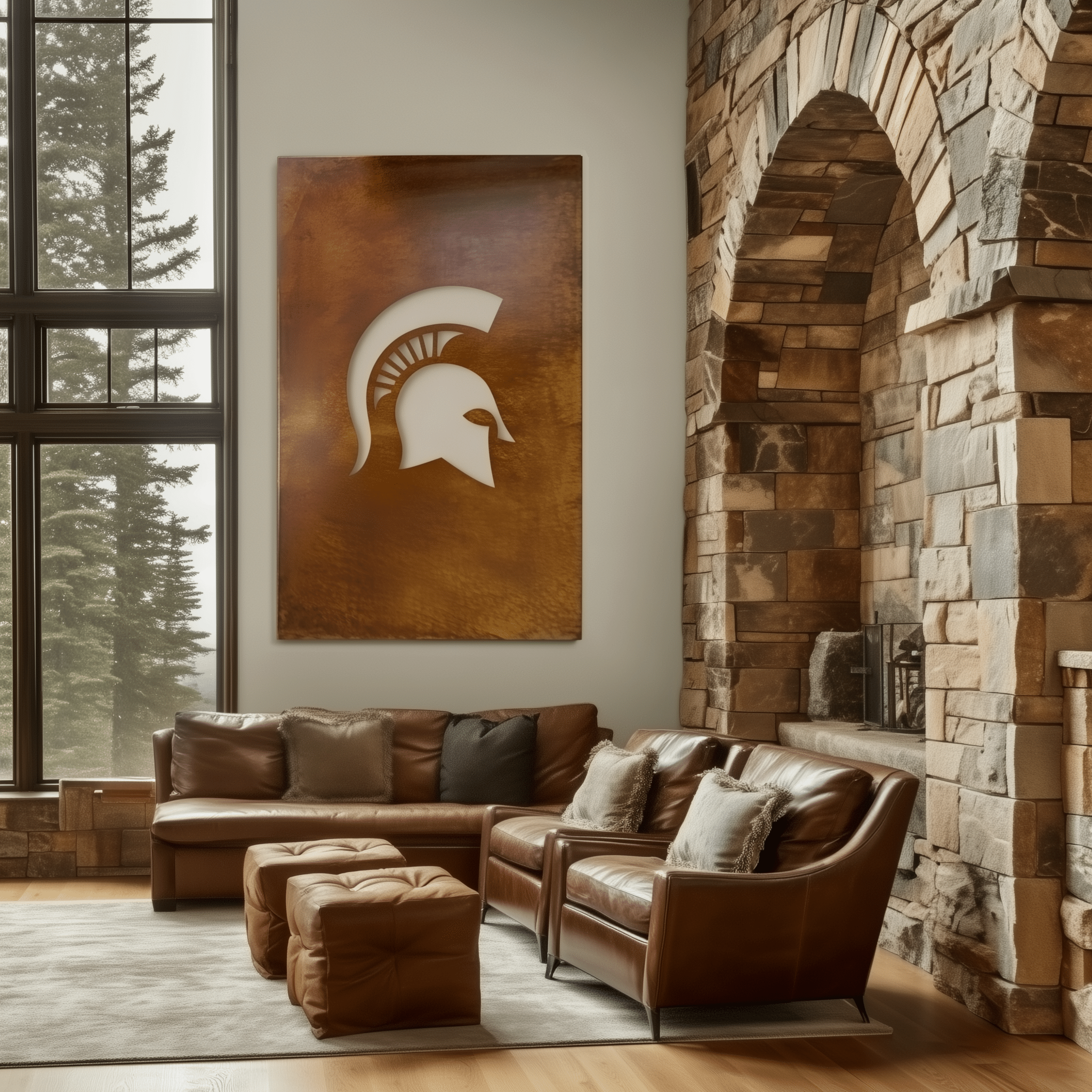 The Spartan - Wall Art - Portrait Umber - Anthem Classic