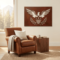 The Spirit of Service - Metal Wall Art - Oxide