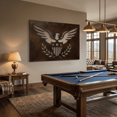 The Spirit of Service - Metal Wall Art - Umber - Anthem Classic