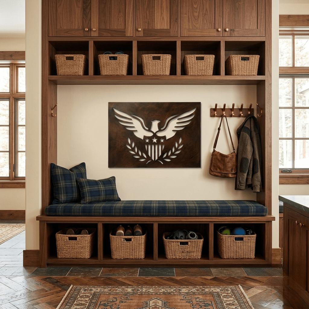 The Spirit of Service - Metal Wall Art - Umber - Anthem Classic