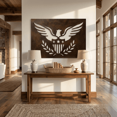 The Spirit of Service - Metal Wall Art - Umber - Anthem Classic