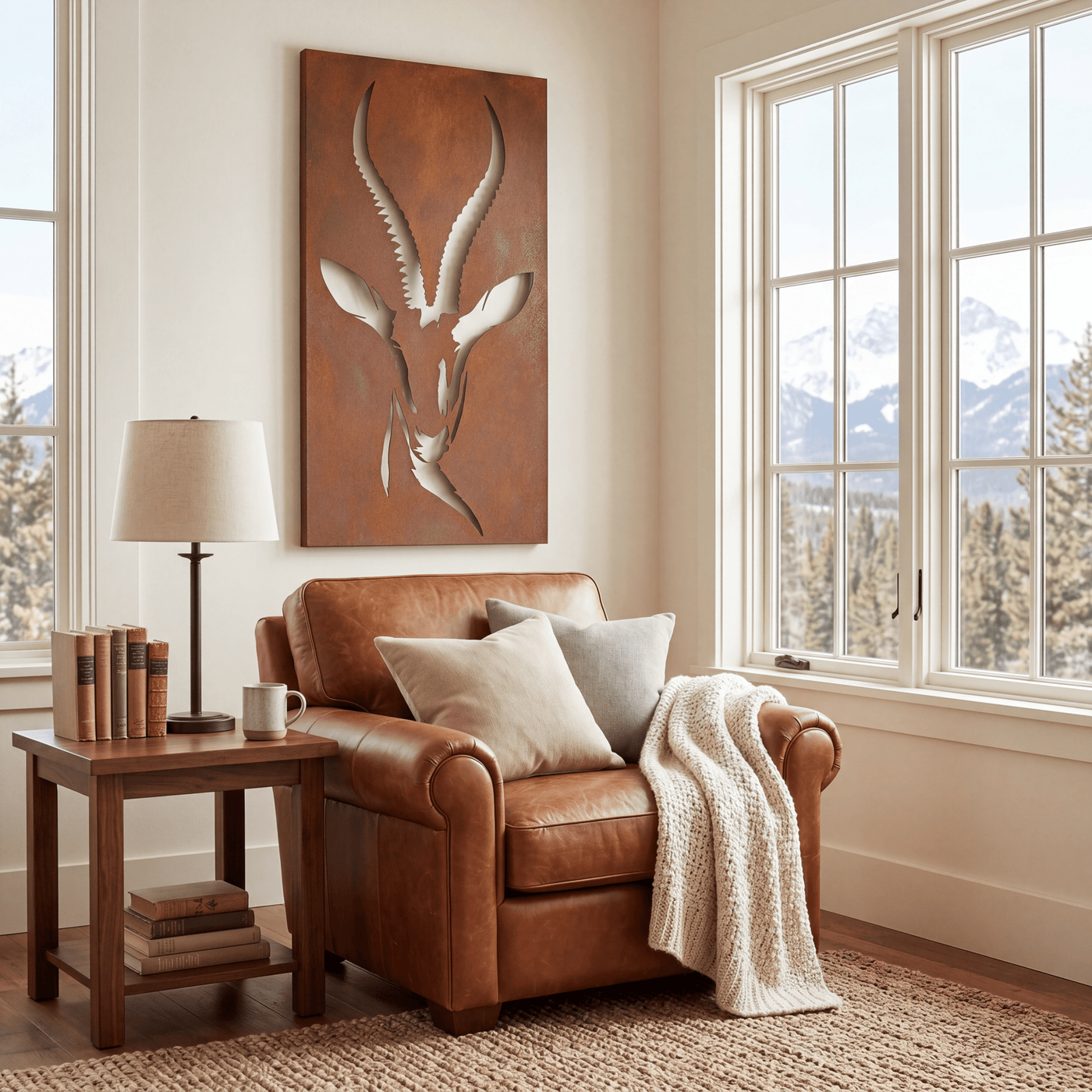 The Springbok - Metal Wall Art - Oxide - Anthem Classic