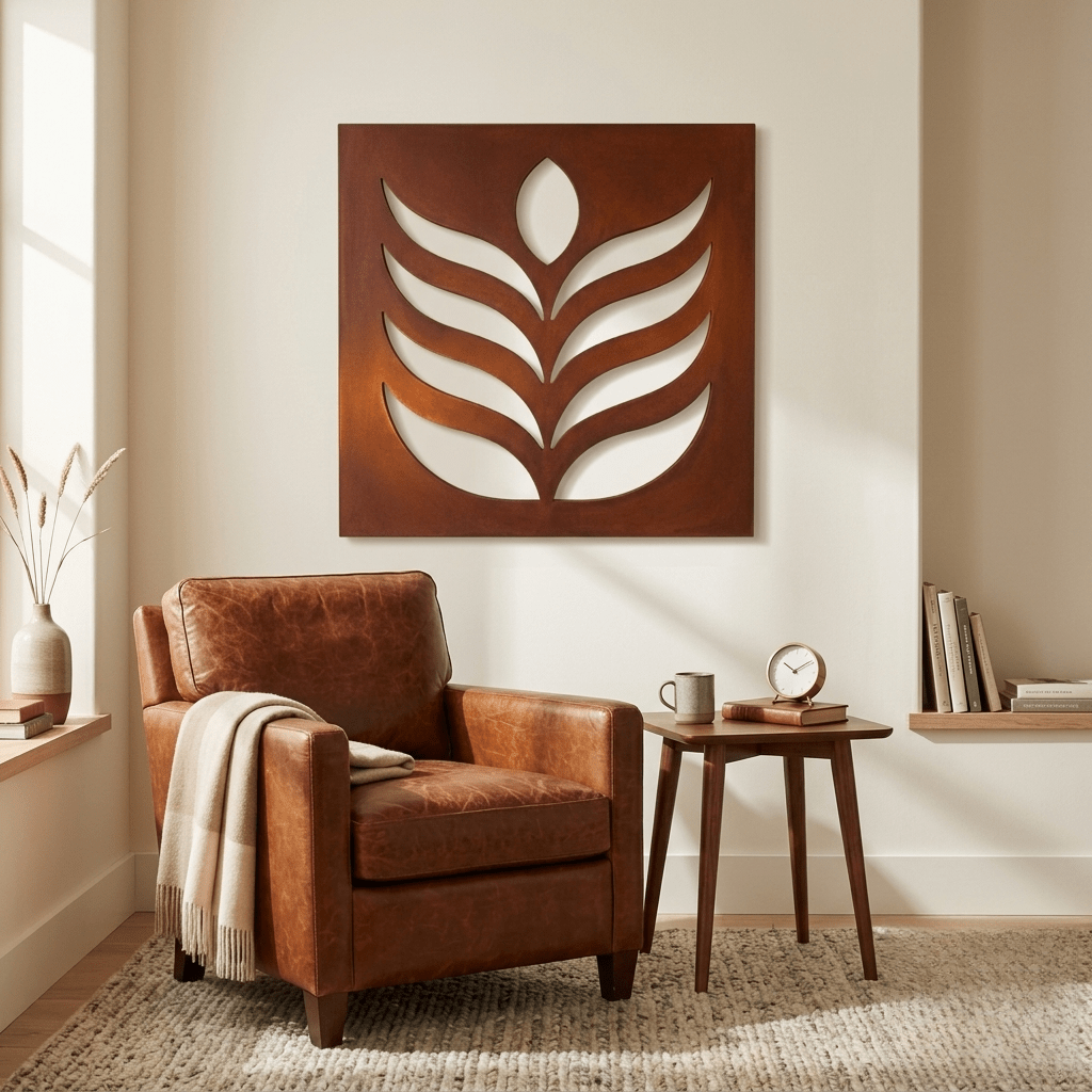 The Sprout - Metal Wall Art - Oxide - Anthem Classic