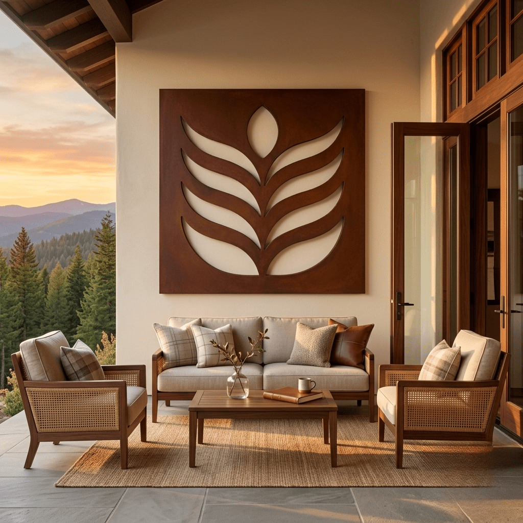 The Sprout - Metal Wall Art - Oxide - Anthem Classic