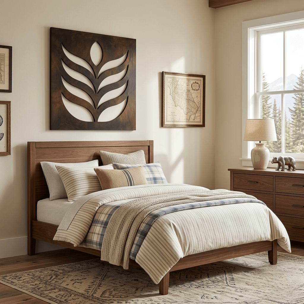 The Sprout - Metal Wall Art - Umber - Anthem Classic