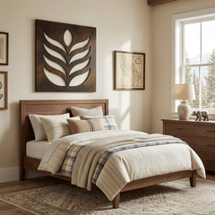 The Sprout - Metal Wall Art - Umber - Anthem Classic